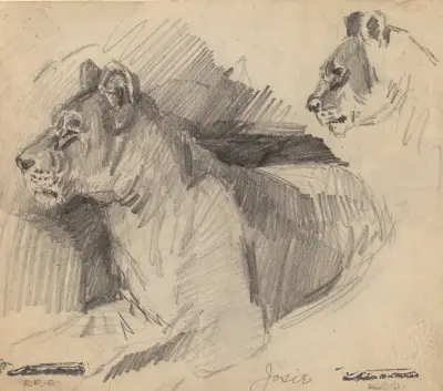 Josie av Arthur Bowen Davies