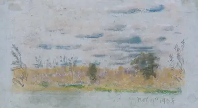Ängsogräs av Arthur Bowen Davies