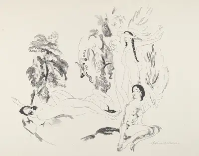 Passing of Dreams av Arthur Bowen Davies