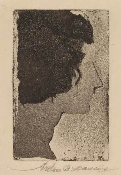 Profil, 1919 – Nr. 2 von Arthur Bowen Davies