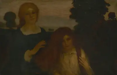 Rose to Rose av Arthur Bowen Davies