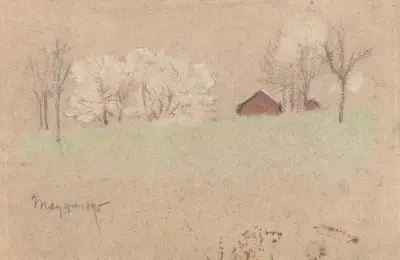 Den röda ladan av Arthur Bowen Davies