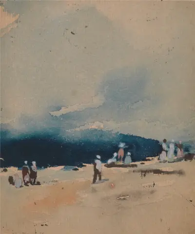 Längs stranden av Hercules Brabazon Brabazon