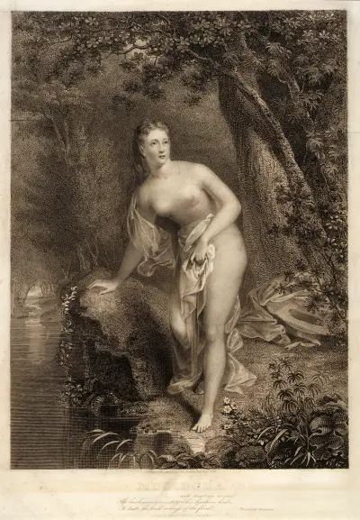 Musidora av Asher Brown Durand
