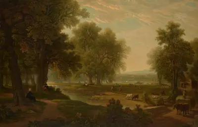 Old man’s reminiscences. av Asher Brown Durand