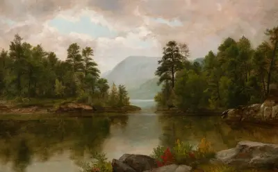 The Narrows, Lake George av Asher Brown Durand