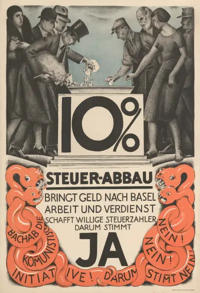 10% Steuer-Abbau – Ja av Burkhard Mangold