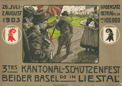 3. Kantonal-Schützenfest beider Basel in Liestal av Burkhard Mangold