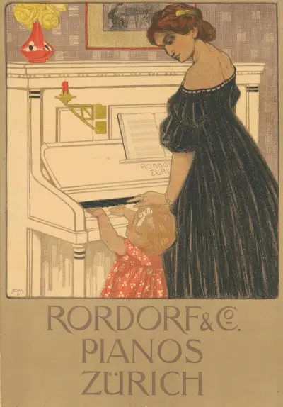 Rordorf & Co. Pianos Zürich av Burkhard Mangold