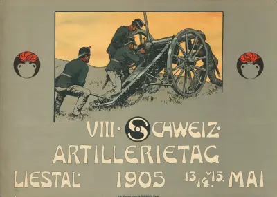 VIII Schweiz Artillerietage 1905 von Burkhard Mangold