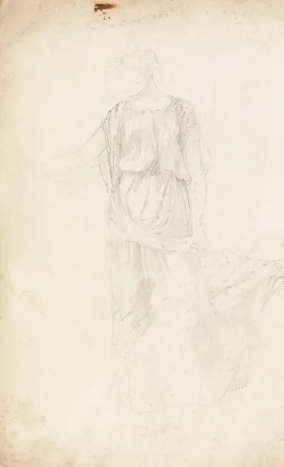 Classical Figure av Sir Edward Coley Burne-Jones
