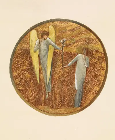 Flower of God av Sir Edward Coley Burne-Jones