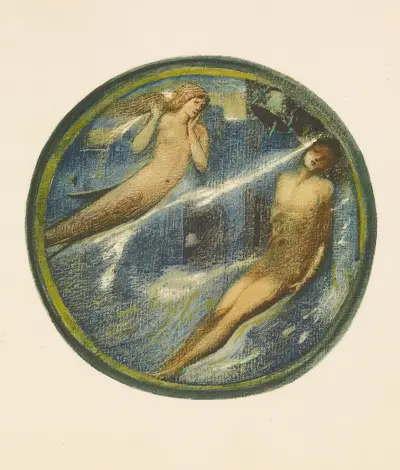 Grave of the Sea av Sir Edward Coley Burne-Jones