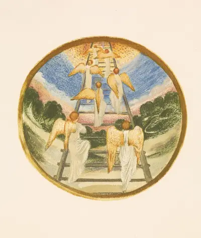 Jacob’s Ladder av Sir Edward Coley Burne-Jones