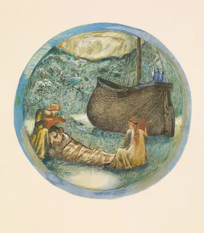 Meadow Sweet av Sir Edward Coley Burne-Jones