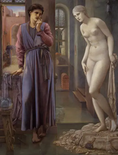 Pygmalion And The Image – The Hand Refrains av Sir Edward Coley Burne-Jones