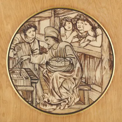 The Building of the Ark av Sir Edward Coley Burne-Jones