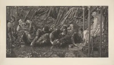 The Council Chamber av Sir Edward Coley Burne-Jones