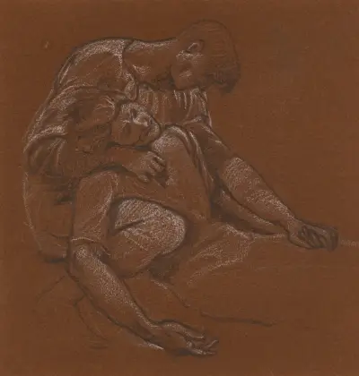 The Entombment av Sir Edward Coley Burne-Jones