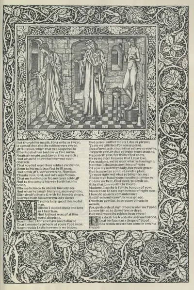 The works of Geoffrey Chaucer Pl.26 av Sir Edward Coley Burne-Jones