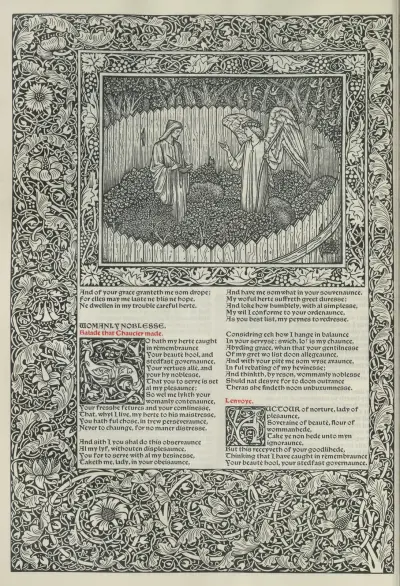 The works of Geoffrey Chaucer Pl.31 av Sir Edward Coley Burne-Jones