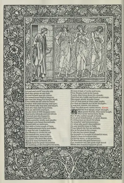 The works of Geoffrey Chaucer Pl.34 av Sir Edward Coley Burne-Jones