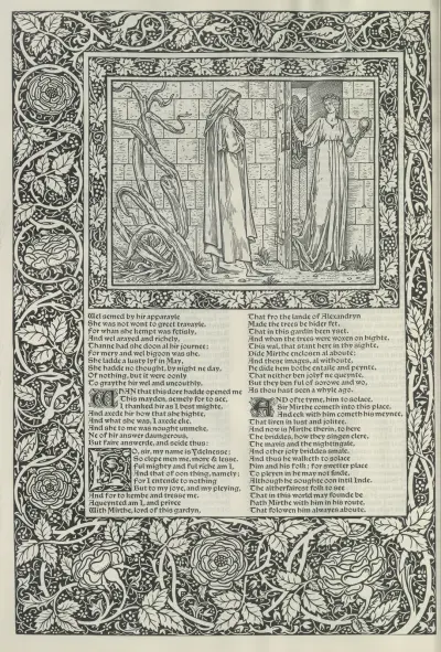 The works of Geoffrey Chaucer Pl.36 av Sir Edward Coley Burne-Jones