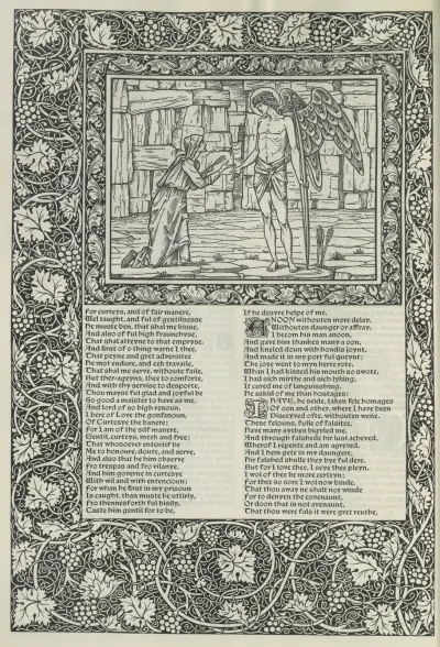 The works of Geoffrey Chaucer Pl.44 av Sir Edward Coley Burne-Jones