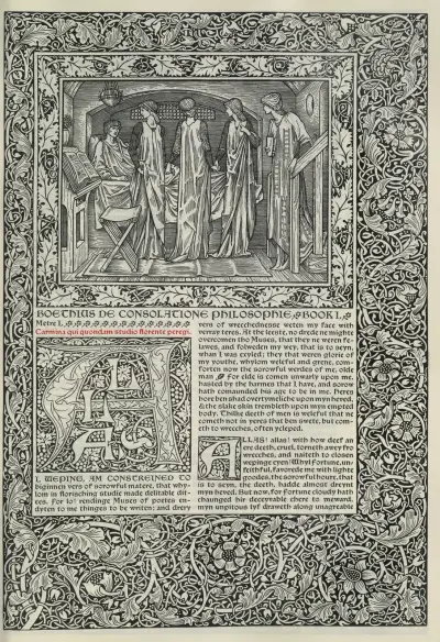 The works of Geoffrey Chaucer Pl.55 av Sir Edward Coley Burne-Jones