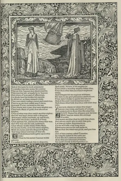 The works of Geoffrey Chaucer Pl.63 av Sir Edward Coley Burne-Jones