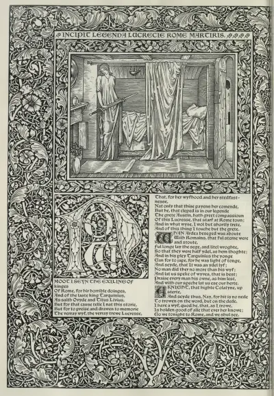 The works of Geoffrey Chaucer Pl.64 av Sir Edward Coley Burne-Jones