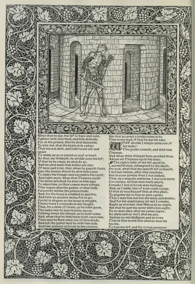 The works of Geoffrey Chaucer Pl.66 av Sir Edward Coley Burne-Jones