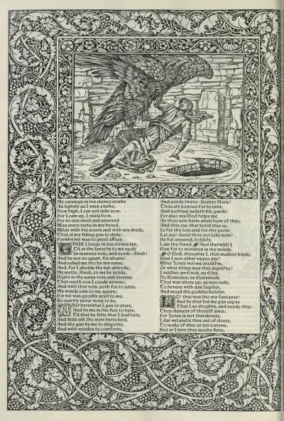 The works of Geoffrey Chaucer Pl.73 av Sir Edward Coley Burne-Jones