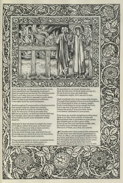 The works of Geoffrey Chaucer Pl.87 av Sir Edward Coley Burne-Jones