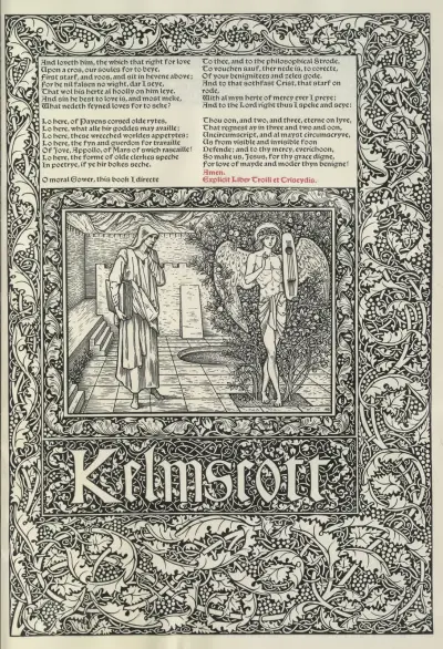 The works of Geoffrey Chaucer Pl.88 av Sir Edward Coley Burne-Jones