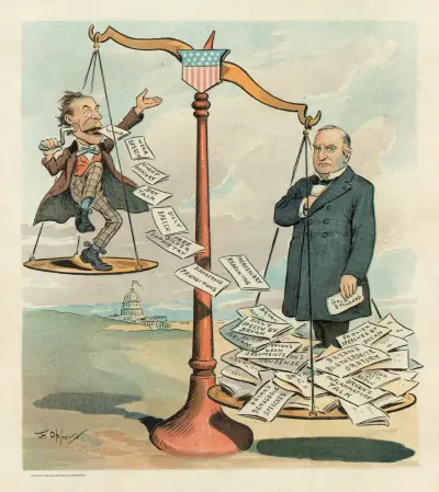 Bryan is the ablest worker for sound money av Frederick Burr Opper