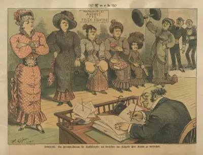 Matrimonial agency for prize fighters av Frederick Burr Opper