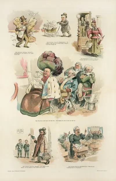Old jokes in new political clothes av Frederick Burr Opper