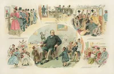 Some people who ought to ‘swear off’ this new year’s av Frederick Burr Opper