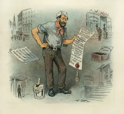 The absurdities of the boycott av Frederick Burr Opper