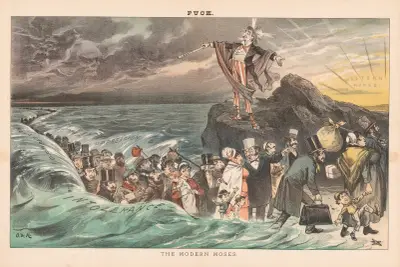 Den moderna Moses av Frederick Burr Opper