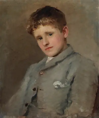 Portrait of Jack B. Yeats (1871-1957) as a Boy av John Butler Yeats