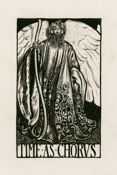 En vintersaga; Tiden som kör av Byam Shaw