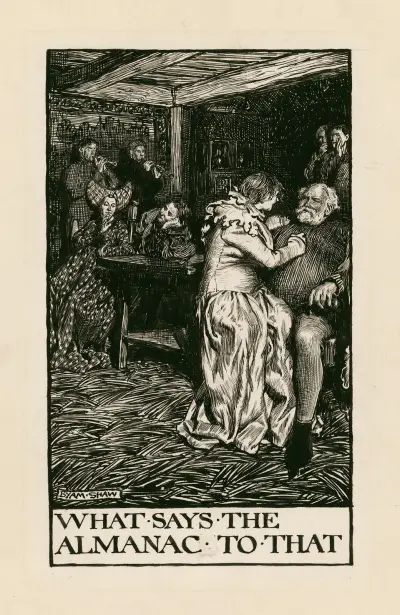 Henry IV, part 2; What says the almanac to that Act II Scene IV av Byam Shaw