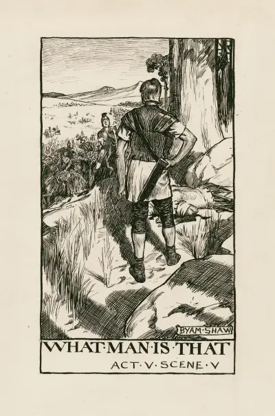 Julius Cäsar; Was ist das für ein Mann, Akt V, Szene V von Byam Shaw