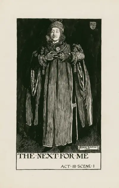 King Henry VI, part 2; The next for me Act III Scene I av Byam Shaw