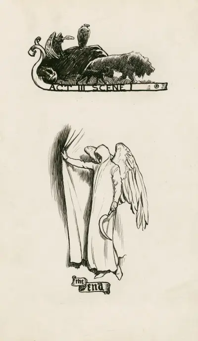 Kung Lear; Rubriker 2 av Byam Shaw