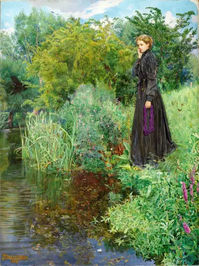 Last Summer Things Were Greener av Byam Shaw