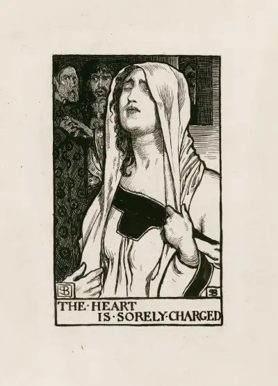Macbeth; The heart is sorely charged Act V Scene I av Byam Shaw