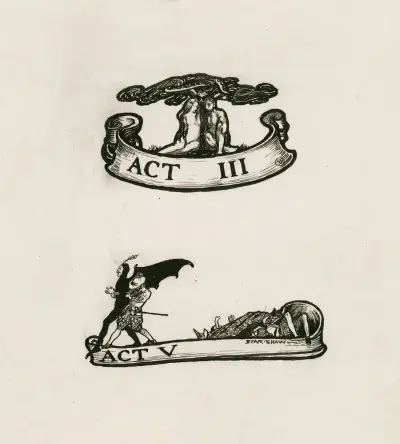 Othello; Headings av Byam Shaw